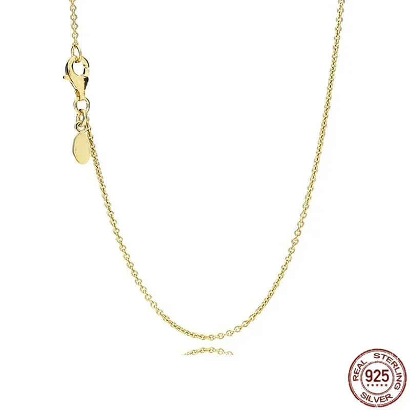 Christmas Birthday Surprise Gifts 925 Sterling Exquisite Shiny Round Heart-shaped Necklace Classic Charm Women's Jewelry