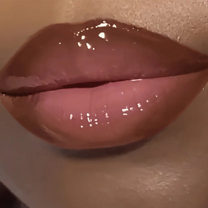 3PCS Shimmer  Lip Gloss - Lip Liner and Lip Mud and Oil, Non-Sticky,Glitter, Nourishing Glossy Moisturizing Lipstick