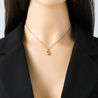 EILIECK New Fashion Stainless Steel Metal Bead Ball Bracelet Earrings For Women Trendy Waterproof Jewelry Set Gift