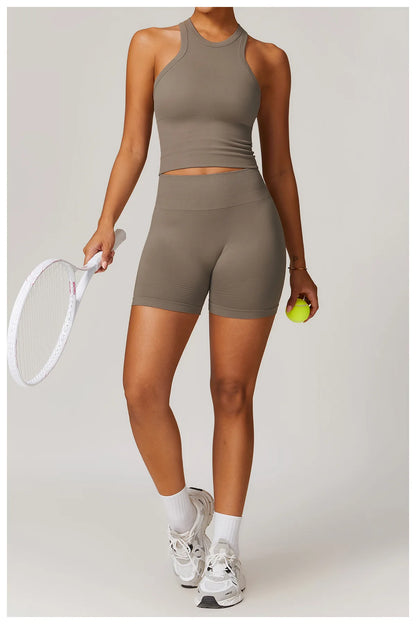 2pcs Seamless Yoga Set Gym Clothes Athletic Wear Yoga Suits For Women Fitness Tracksuits Sports Bra Gym Leggings Sportswear