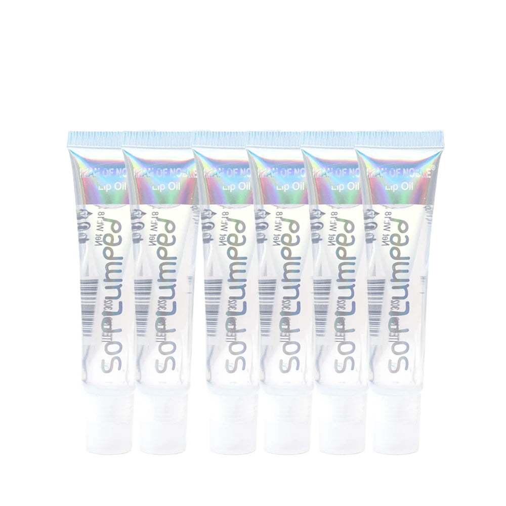 6Pcs Fruity Flavor Watery Glossy Lip Gloss Set Clear Lip Gel Hydrating Moisturizing Lip Gloss Women Lips  Wholesale