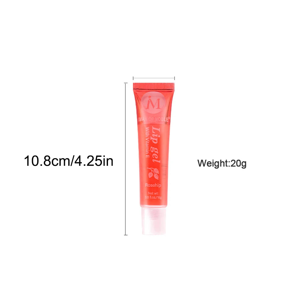 6Pcs Fruity Flavor Watery Glossy Lip Gloss Set Clear Lip Gel Hydrating Moisturizing Lip Gloss Women Lips  Wholesale
